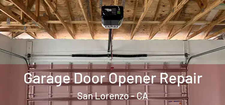  Garage Door Opener Repair San Lorenzo - CA