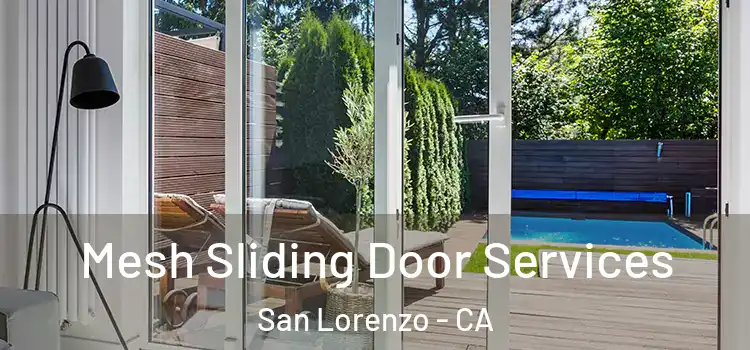 Mesh Sliding Door Services San Lorenzo - CA