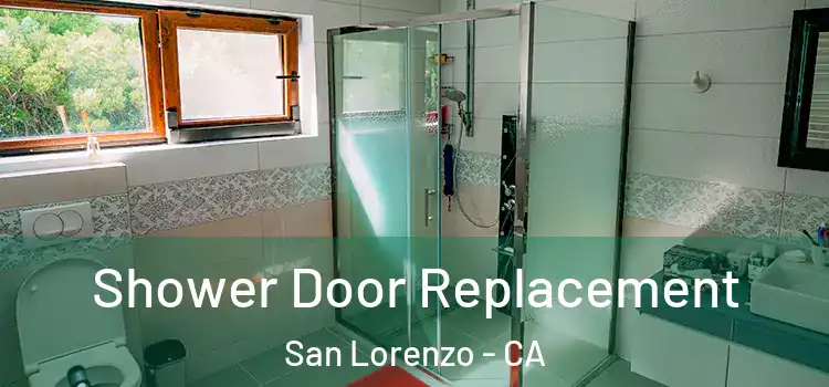 Shower Door Replacement San Lorenzo - CA